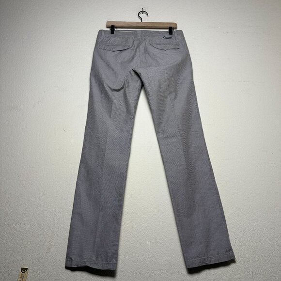 Hugo Boss Orange Grey Slim Straight Chino Pant Men 34x31 Dress Designer Prep - Picture 2 of 13